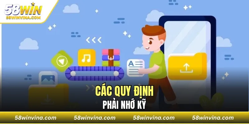 Các quy định phải nhớ kỹ