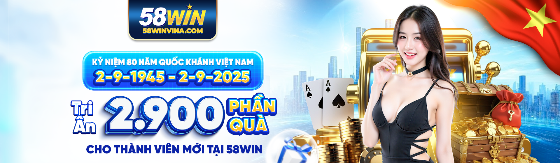 banner 58win mừng đại lễ 2-9